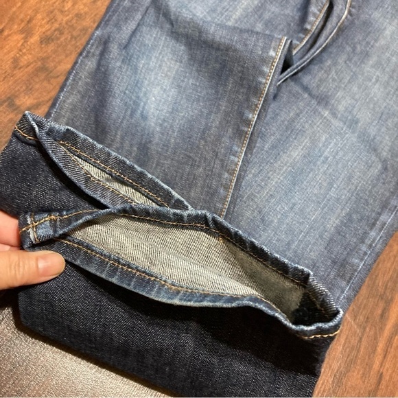 TALBOTS HERITAGE straight leg ankle length jeans size 10 or 30 euc - Picture 2 of 13